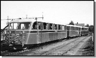 Rlsbuss p Halmstads stra, 1940-talet